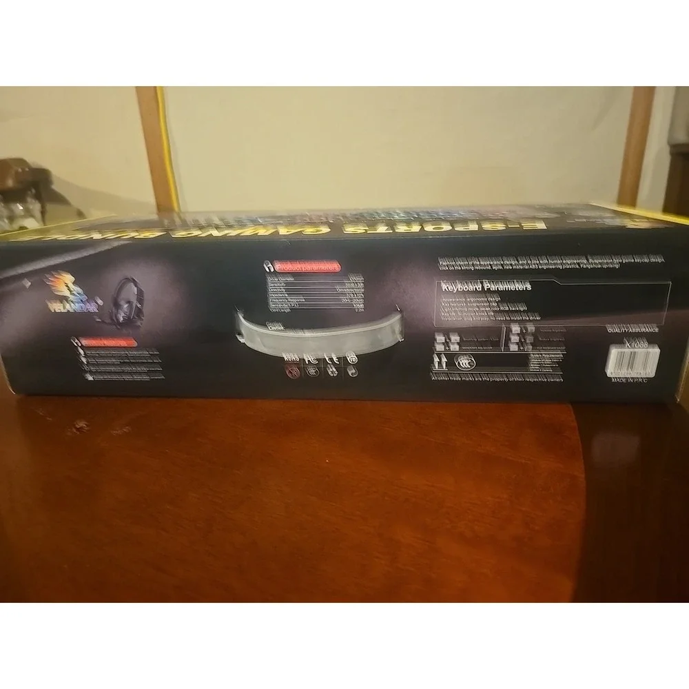 Four‎ And 1E Sports Gaming, Bundle Keyboard And Headset Mouse Pad New Inbox, Rgb